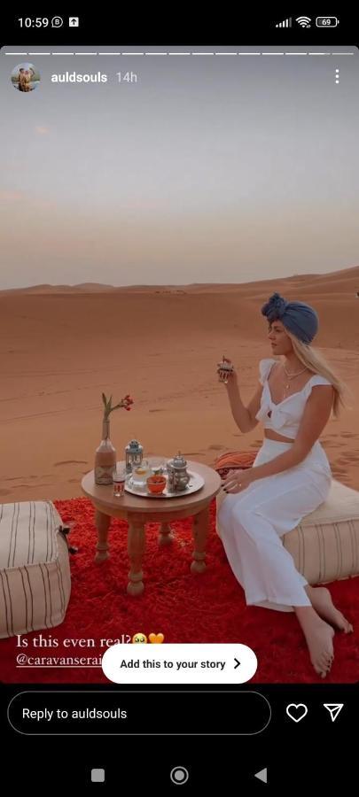 Caravanserai Luxury Desert Tented Camp 梅尔祖卡 外观 照片