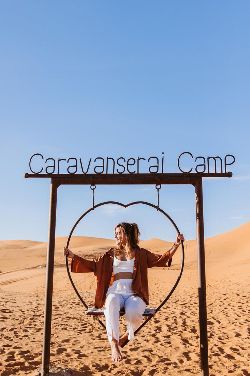 Caravanserai Luxury Desert Tented Camp 梅尔祖卡 外观 照片